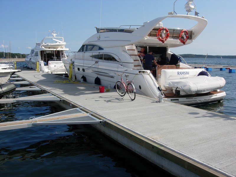 Marinas and berthing facilities