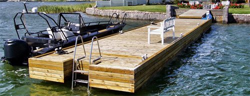Special-purpose pontoons